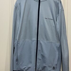 FootJoy Light Gray Full-Zip Jacket
